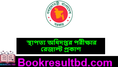 স্থাপত্য অধিদপ্তর পরীক্ষার রেজাল্ট