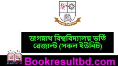 জগন্নাথ বিশ্ববিদ্যালয় ভর্তি রেজাল্ট