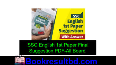 SSC English 1st Paper Final Suggestion